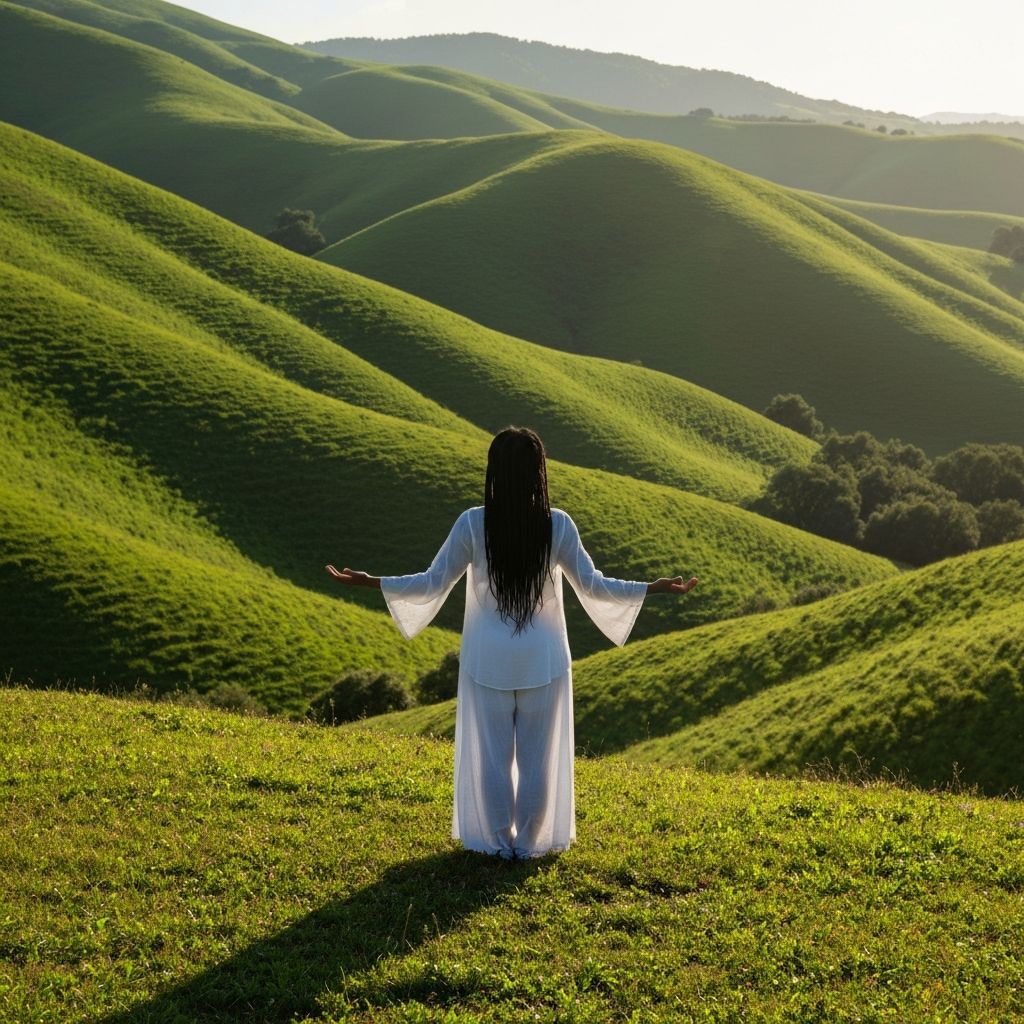 Natural wellness landscape